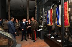 Belarusian Defence Minister Lieutenant General Andrei Ravkov visits ‘Defence 78’ exhibition