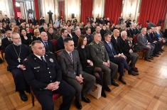 Private 1st Class Milica Đekić Winner of the Recognition “The Noblest Deed of the Year”