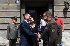 Belarusian Defence Minister Lieutenant General Andrei Ravkov visits ‘Defence 78’ exhibition