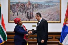 Minister Vulin: South Africa has always been with Serbia
