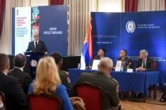 Minister Vučević attends presentation of White Paper on Defence of Republic of Serbia