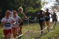 Minister Vulin with Military Athletes at the Competition in Hungary