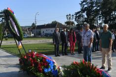 Minister Vučević lays wreath at Monument to Field Marshal Živojin Mišić