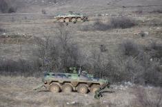 Тактичка увежбавања и бојева гађања јединица Копнене војске