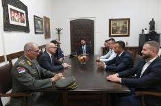 Minister Vučević lays wreath at Monument to Field Marshal Živojin Mišić