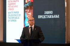 Minister Vučević attends presentation of White Paper on Defence of Republic of Serbia
