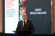 Minister Vučević attends presentation of White Paper on Defence of Republic of Serbia