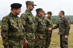 Defence Minister attends final exercise of Military Academy cadets