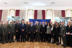 Minister Vučević attends presentation of White Paper on Defence of Republic of Serbia