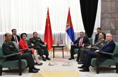 Minister Vulin meets General Youxia