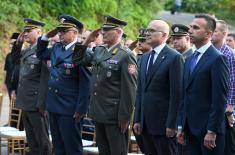 Minister Vučević at ceremony to honour Field Marshal Živojin Mišić