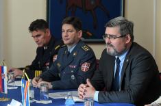 Sastanak državnog sekretara Starovića sa zamenikom ministra nacionalne odbrane i veterana Konga Avotom