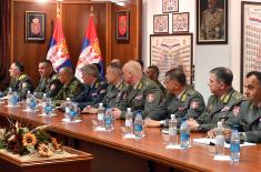 President of the Republic of Serbia meets commanders of the units of the Serbian Armed Forces, the Ministry of Interior and the line ministers