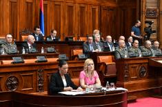 Serbian Assembly discusses the set of laws on defence