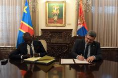 State Secretary Starović meets with Congo’s Deputy Minister of National Defense and Military Veterans Awotho