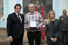 Уручене Борачке споменице ратним војним инвалидима и породицама палих бораца са територије Крушевца