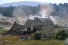 Министар одбране на завршној вежби кадета Војне академије