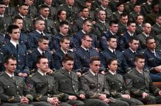 The Day of the Military Academy Observed