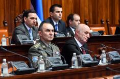 Serbian Assembly discusses the set of laws on defence