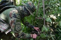 Обука извиђача Војске Србије у летњим условима
