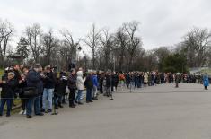 Почасна артиљеријска паљба поводом Дана државности 