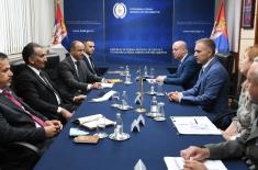 Minister Stefanović meets with Senior Undersecretary of Ministry of Foreign Affairs of Iraq Al-Khairallah