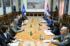 Sastanak ministra Gašića sa generalom Grinkevičem