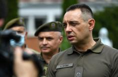 Minister Vulin: The Serbian Armed Forces will continue to develop the CBRN component