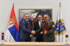 Потписан Меморандум о сарадњи Универзитета одбране и Нафтне индустрије Србије  