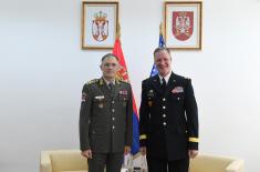 Meeting between Chief of General Staff and Assistant Adjutant General Ohio at Ohio National Guard
