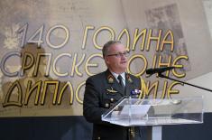 Opening of Exhibition on 140 Years of Military Diplomacy in the Military Museum