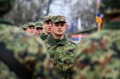 Swearing Military Oath