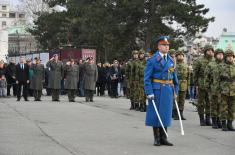 Gun salute on the occasion of Statehood Day