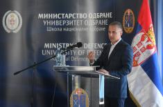 Stefanović: We have to think today what the battlefields of tomorrow are
