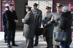 Defence Minister visits site for military outpatient clinic at Bežanijska Kosa