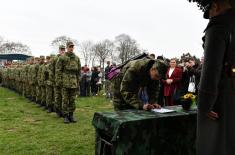 Swearing Military Oath