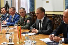 Minister Stefanović meets with Chief of Defence of Spain