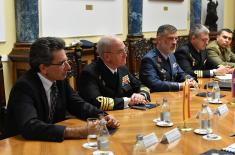 Minister Stefanović meets with Chief of Defence of Spain