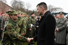 Swearing Military Oath