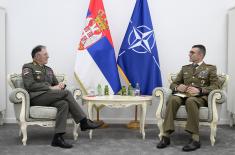 Chief of General Staff meets with Chief of NATO MLO