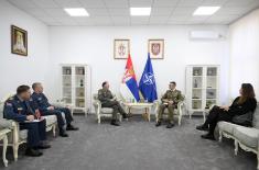 Chief of General Staff meets with Chief of NATO MLO