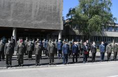 The ceremony on the occasion of unveiling the bust of General Jovan Mišković and the inauguration of the Memorial Room at the Military Academy