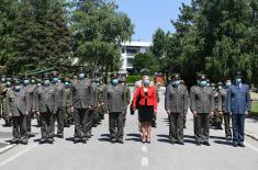 The ceremony on the occasion of unveiling the bust of General Jovan Mišković and the inauguration of the Memorial Room at the Military Academy