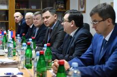 Visit from a Delegation of the Russian Federation to the Sector for Budget and Finance