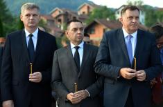 Marking the Anniversary of Suffering of Serbs in Middle Podrinje