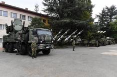 Minister Stefanović attends ceremony marking AD Artillery and Missile Units Day