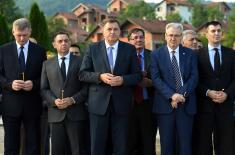 Marking the Anniversary of Suffering of Serbs in Middle Podrinje