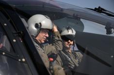 Letačka obuka pilota helikoptera Vojske Srbije