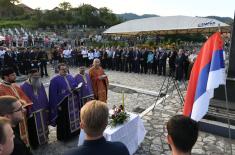 Marking the Anniversary of Suffering of Serbs in Middle Podrinje