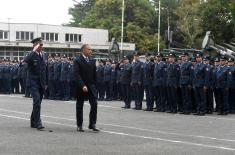 Minister Stefanović attends ceremony marking AD Artillery and Missile Units Day